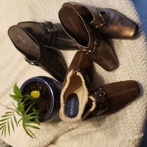 3 pair of Aerosole Mules
